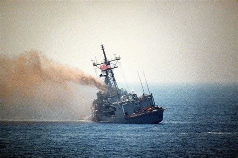 us navy ship attacked in red sea